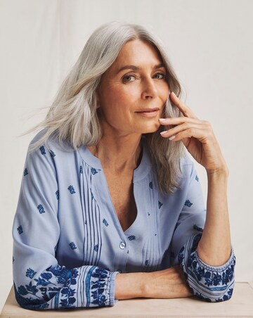 Julipa Pintuck Blouse