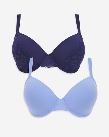 Dorina Curves Melanie 2 Pack Moulded Cup Wired Bras