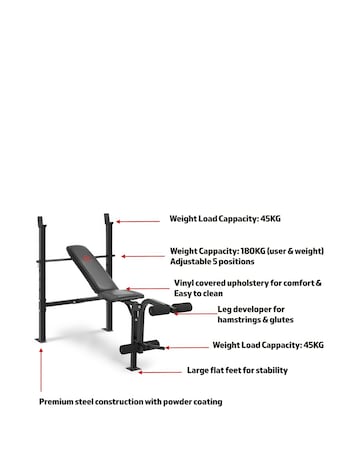 Marcy MWB-6501 Standard Weight Bench