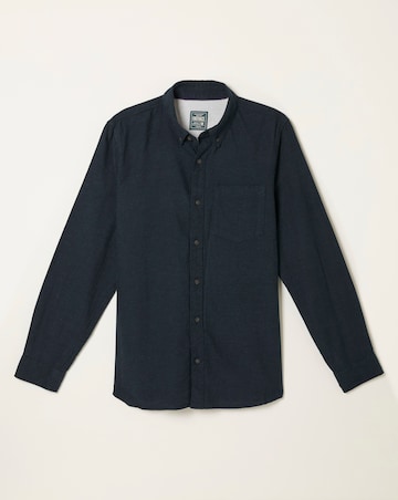 FatFace Oxlow Long Sleeved Shirt (Regular & Tall) - Navy