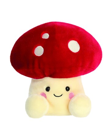 Palm Pals Amanita Mushroom 8in