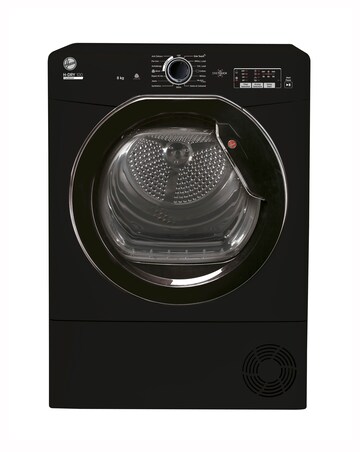 Hoover H-Dry 300 HLEC8LGB-80 8kg Condenser Tumble Dryer Black + Install