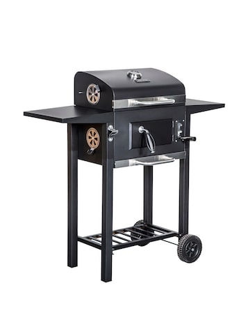 George Foreman Large Smoker Charcoal BBQ