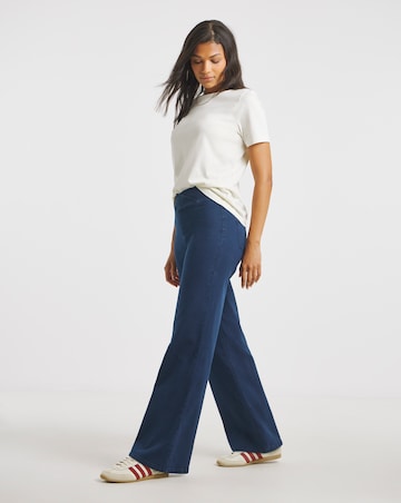 Indigo Weekender Wide Leg Jegging