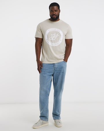 Jack & Jones Theo Logo T-Shirt 5 Pack - Multi