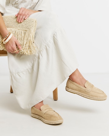Raddix Espadrille Loafers - Wide Fit (E)