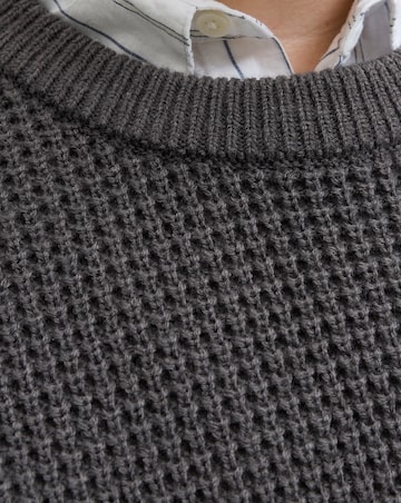 Jack & Jones Global Knitted Jumper - Grey