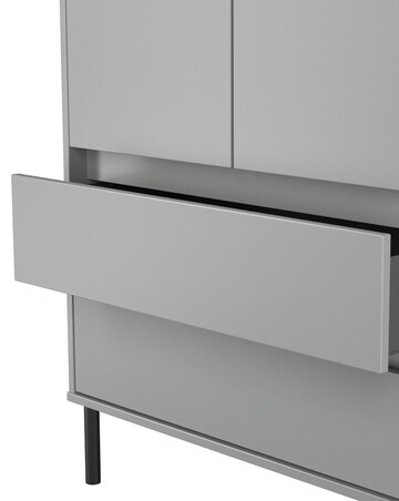 Sloan Ready Assembled 2 Door 2 Drawer Wardrobe