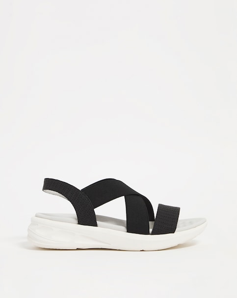 Cushion Walk Elasticated Sandal EEE Fit