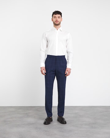 BOSS Slim Fit Check Suit Trouser