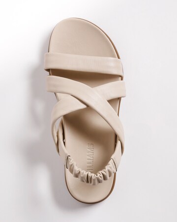 Leather Tubular Sandal EEE Fit