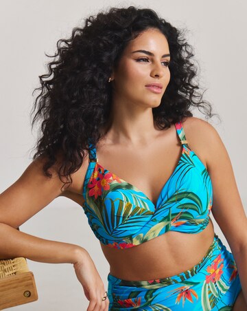 MAGISCULPT Twist Front Underwired Bikini Top