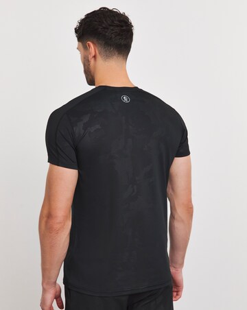 Gym King Debossed Camo T-Shirt