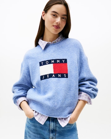 Tommy Jeans Melange Flag Sweater