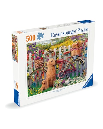 Cute Dogs in the Garden, 500pc