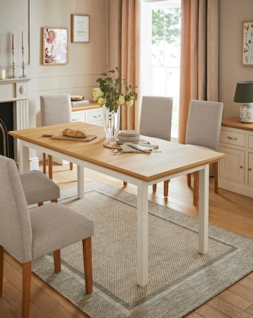 Julipa Ashford Extending 6 to 8 Seater Dining Table