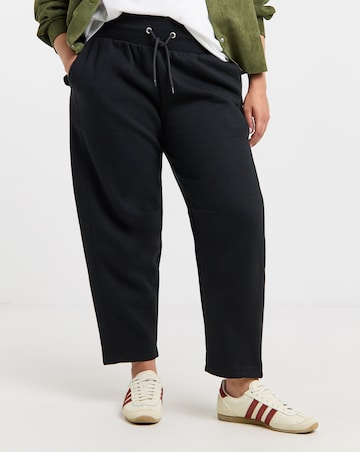 Black Barrel Leg Jogger