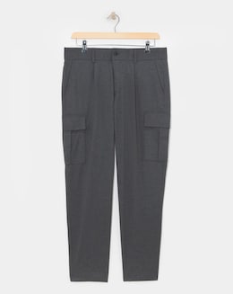 Tailored Flannel Cargo Trouser