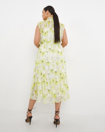 Joanna Hope Tie Waist Midi Dress
