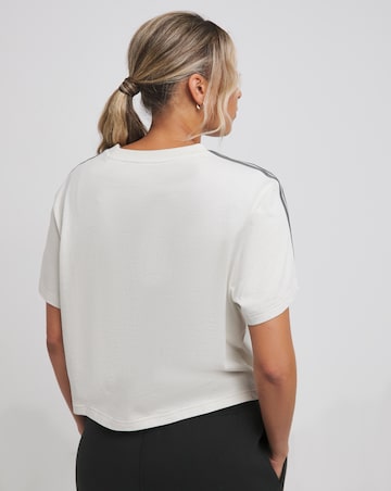 adidas 3 Stripe Crop Top