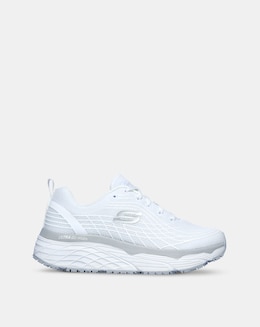 Skechers White Cushioning Elite Workwear Shoes- Standard Fit (D)