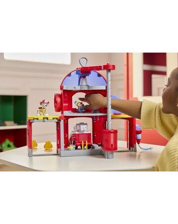 Paw Patrol Fire Rescue Command Centre with Marshall Figure