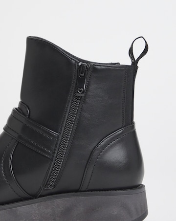 Heavenly Feet Cherish Buckle Boots Wide Fit