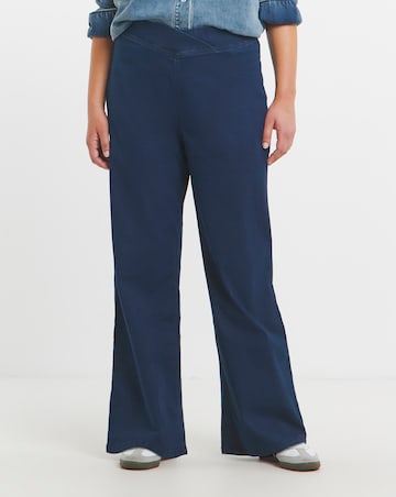 Indigo Weekender Wide Leg Jegging