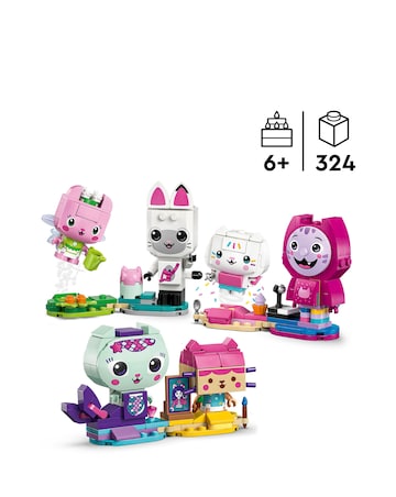 LEGO Gabby's Dollhouse Gabby's Brick-Built Cat Friends