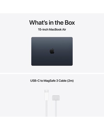 Apple MacBook Air (M5, 2026) 15in 10-core CPU 10-core GPU 24GB 1TB - Midnight