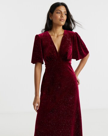 Twisted Wunder Sofia Velvet Maxi Dress