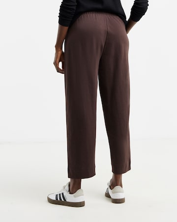 Barrel Leg Jersey Trouser