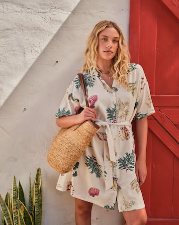 Fatface Cleo Shell Shirt Dress