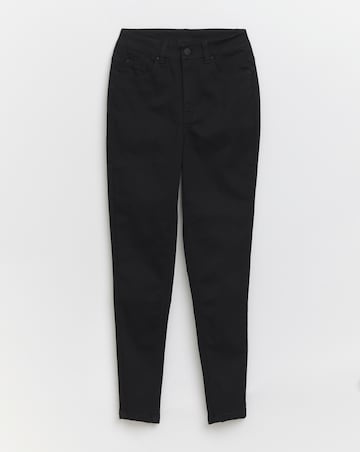 Super Stretch Premium Denim Black Skinny Jeans