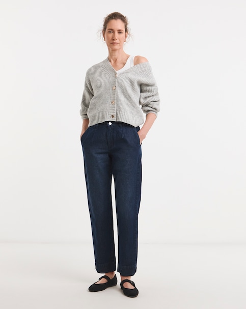 Elasticated Tapered Jean