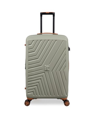 IT Luggage Convertible Medium Suitcase with Removable Wheels