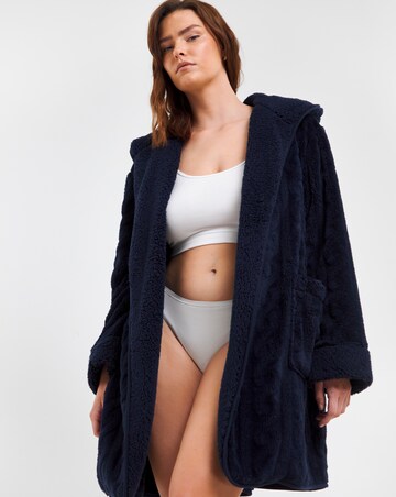 Pretty Secrets Oversized Fleece Lounge Cardigan