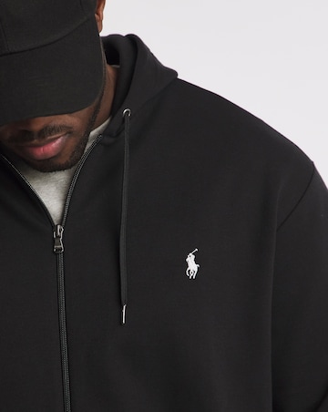 Polo Ralph Lauren Black Zip Through Hoodie