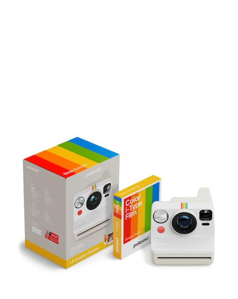 Polaroid Now Gen 3 Instant Camera - Everything Box - Pebble White