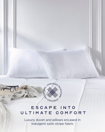 Snuggledown Luxuriously Soft & Cosy Bundle - 10.5 Tog Duvet + 2 Medium Pillows