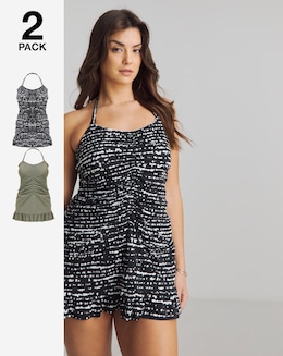 Value 2 Pack Bandeau Swimdresses