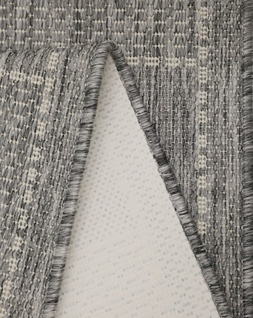 Checked Gel Flatweave Rug
