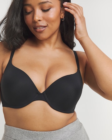 Wonderbra Value T Shirt Wired Bra Black