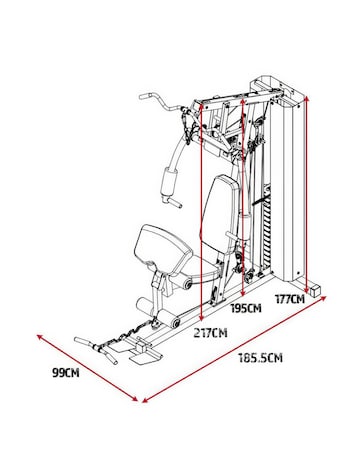 Marcy MKM-81010 Home Gym