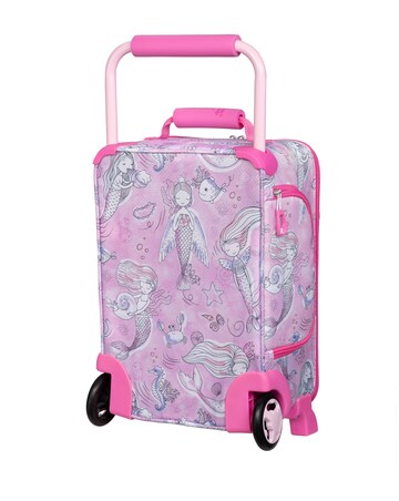 IT Luggage Curiosity Kids Underseat Suitcase - Pink Mermaid