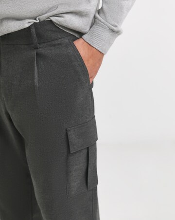 Tailored Flannel Cargo Trouser