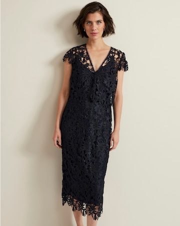 Phase Eight Meghan Lace Double Layer Dress