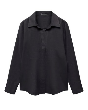 Mango Pure Linen Button Up Shirt