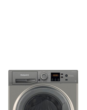Hotpoint Anti-Stain NSWM 846 GG UK 8kg 1400rpm Washing Machine Graphite Install