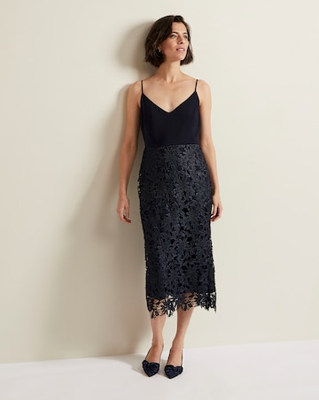 Phase Eight Meghan Lace Double Layer Dress